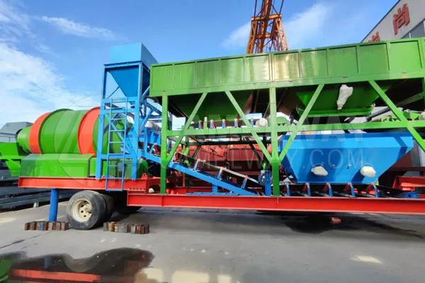 20m3 mobile concrete batching plant