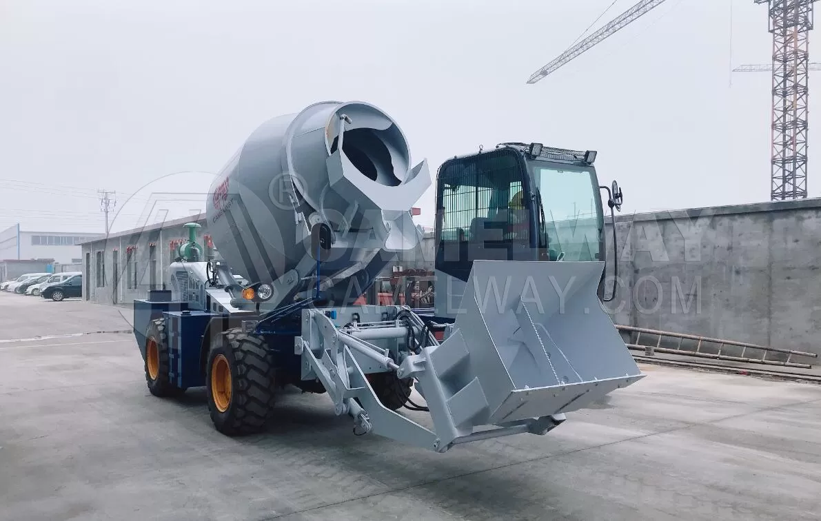 3.5 m3 carmix mixer