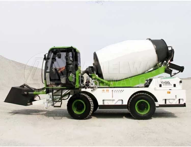 How to Clean Self Loading Concrete Mixer Truck?