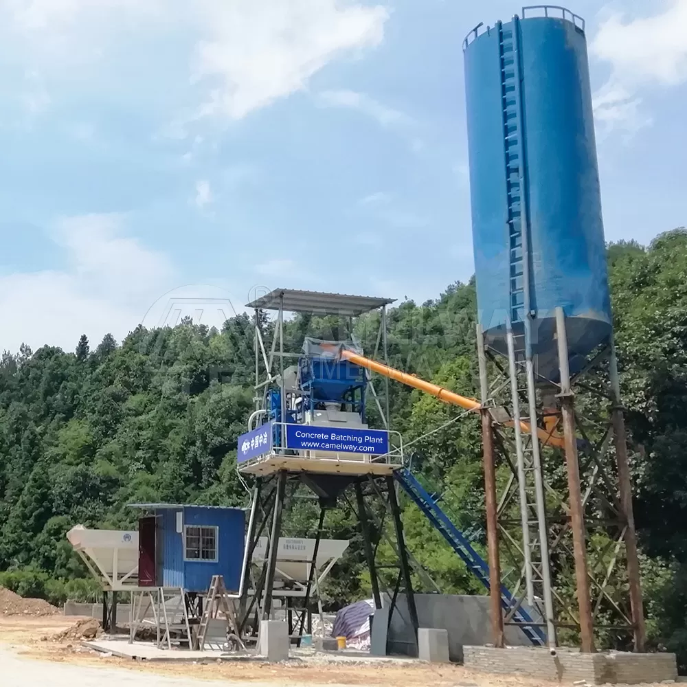 Buy Concrete Batching Plant from China in Africa