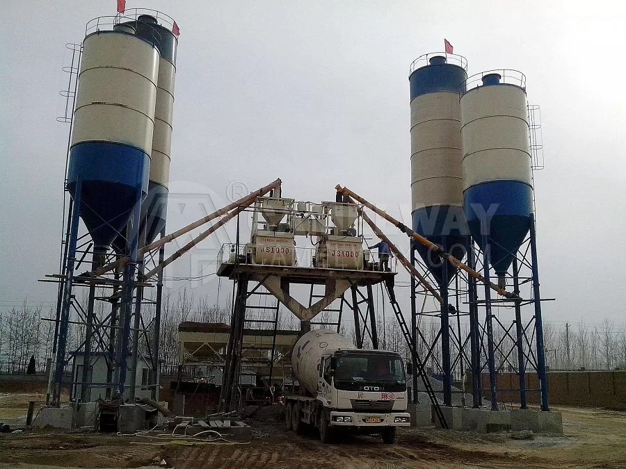 Concrete Batching Plant and Concrete Mixer for Sale Gambia