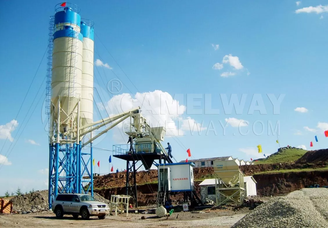 concrete mixing plant