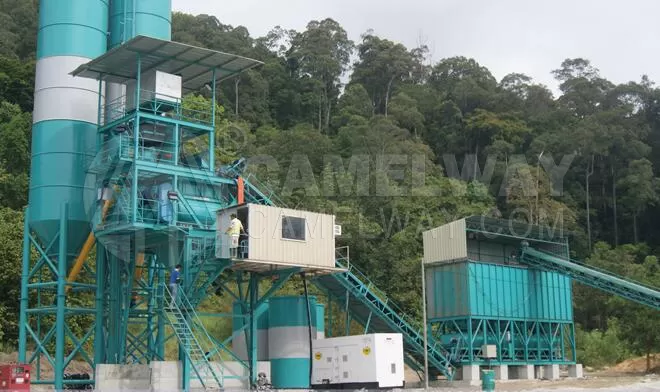 Stationary Concrete Batching Plant